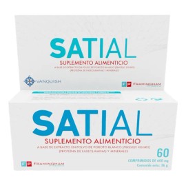 Satial 60 Comprimidos 36g Sabor Sin Sabor