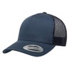 Yupoong Men's YP Classics 5-Panel Retro Trucker Cap, Navy, OSFA,