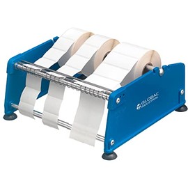 Global Industrial Dispensador manual de etiquetas para etiquetas de hasta 6 pulgadas de ancho