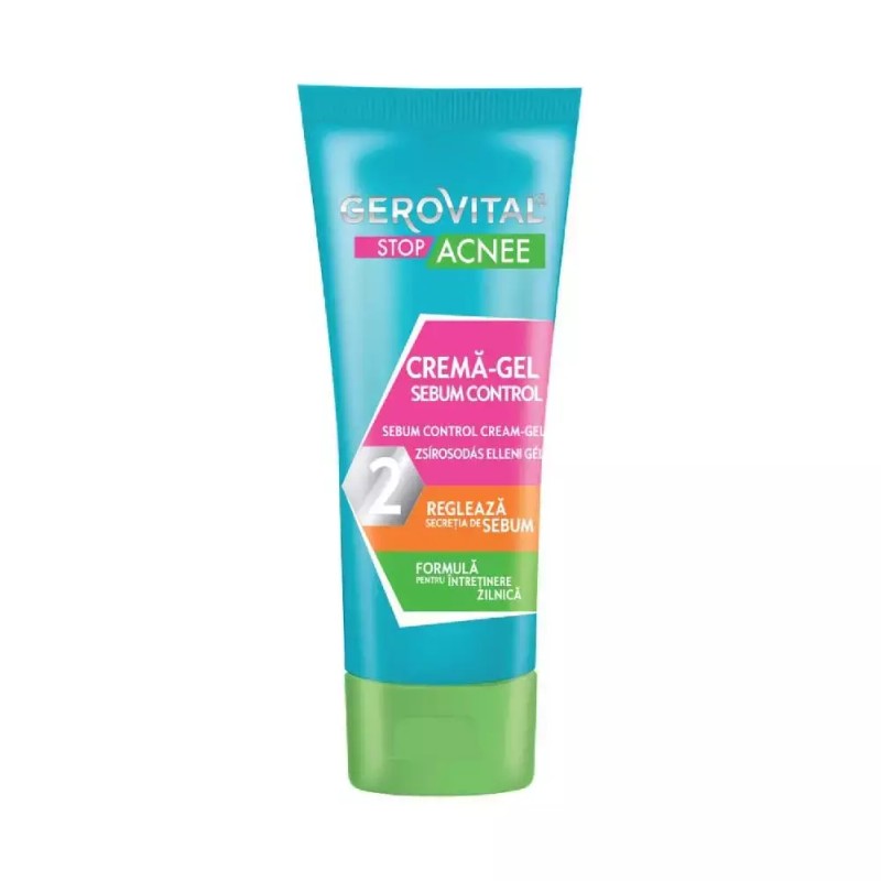 GEROVITAL STOP ACNE 피범 컨트롤 페이스 크림-젤 50ml GEROVITAL Stop