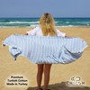 NERENZA CHICON Premium Turkish Beach Towel Cotton Peshtemal - Stylish