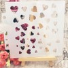 Lottoyday Heart DIY Hollow Design PET Plastic Stencil, Perfect for