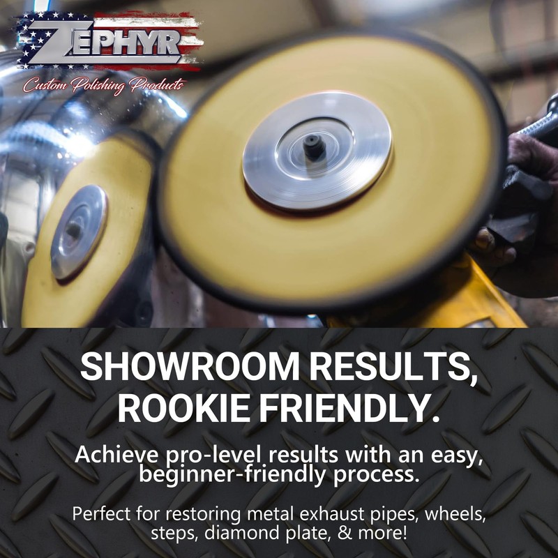 Zephyr - Super Shine Beginner's Aluminum Polishing Kit - Metal