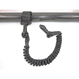 RUK 1.5 m Paddle Leash Elasticated for Securing your Paddle to your Kayak Canoe Also Great as a Fishing Rod Tether
