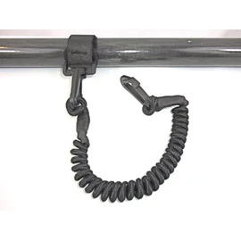 RUK 1.5 m Paddle Leash Elasticated for Securing your Paddle to your Kayak Canoe Also Great as a Fishing Rod Tether