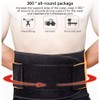 MUNSKT Back Strap, Back Support Belt, Back Brace, Back Pain
