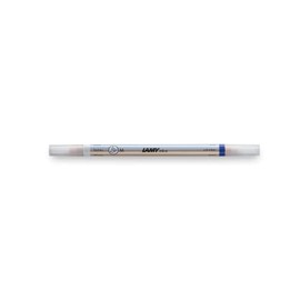Lamy ink-x Azure/Cosmic Plastic Ink Eraser with Eraser Tip and Correction Tip - Medium Tip
