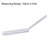 sourcing map Folding Ruler 100cm 4 Fold Metric Measuring Tool
