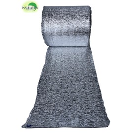 SmartSHIELD -3mm 16"x50Ft Reflective Insulation roll, Foam Core Radiant Barrier, Thermal Insulation Shield, Commercial Grade (16"x50')