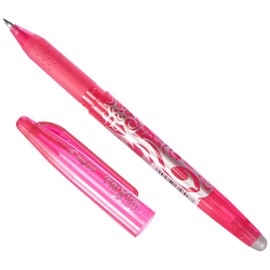 Pilot Frixion BL-FR7 rollerball set, erasable, 0.7 mm tip, various colors, 10 pens, cap model (pack of 10 | without eraser, colored)
