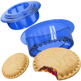 Teenpull 5 pcs Glare Bread Sandwich Maker and Uncrustables Cutter Set for Kids - Fun Lunch Sealer and DIY Cookie Cutter - Perfect for Bento Box, Lunchbox Accessories, and Mold Kit