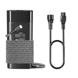 100W USB-C Charger for HP Spectre Fold 17 x360 16-aa0047nr Pavilion Plus 14 14-ew1010nr HP ZBook Firefly 16 G11 G10 G9 Envy 17-cw1087nr 17-cw1000 TPN-LA31 N57041-001 N56858-001 AC Adapter