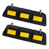 Parking Stopper for Garage Parking Aid 2 Pack Block, Car