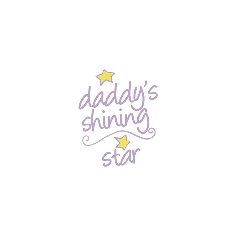 CafePress Daddys Shining Star Magnets Rectangle Magnet, 2"x3" Refrigerator Magnet