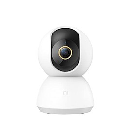 Xiaomi Mi 360 ° Home Security Camera 2K, Surveillance Camera Baby Monitor, 360 Angle Video Night Vision, Human Detection with AI -6P Lens -Aperture F1.4, White