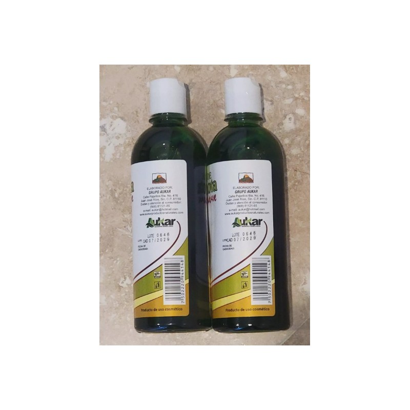 2 Pack Shampoo Bergamota 100% Natural 17.63 FL Oz per