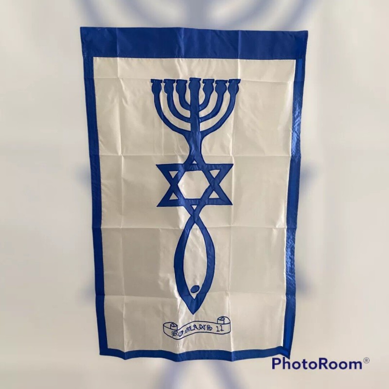 Holy Land Gifts Messianic Roots Symbol Banner