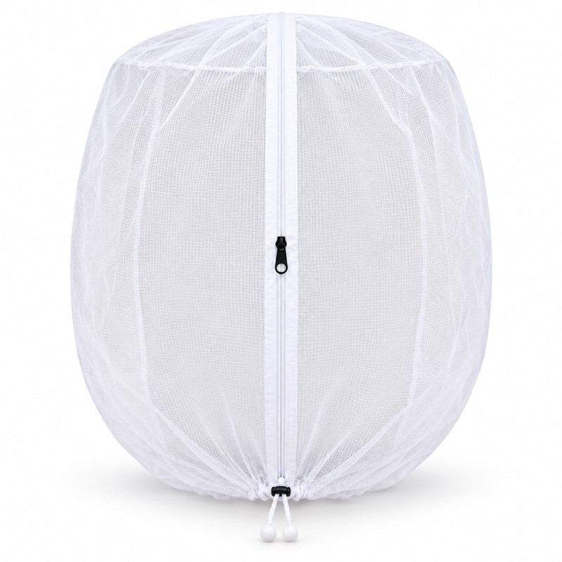 Extra-Thick Garden Netting with Drawstring & Zipper – PE Insect