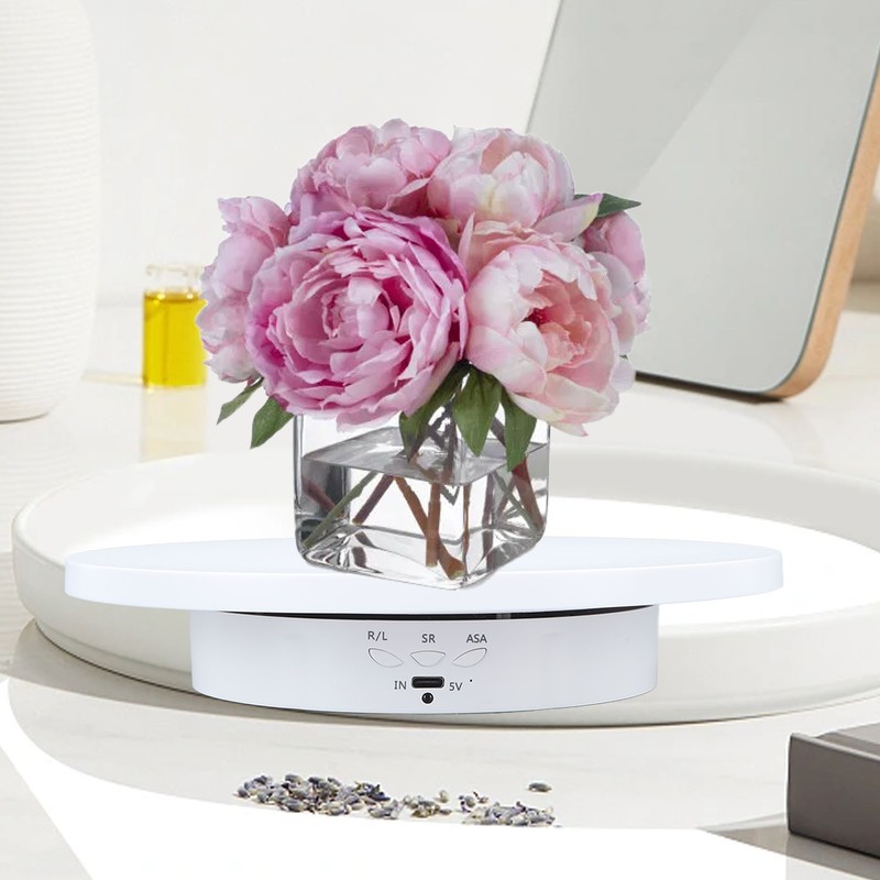 Electric Rotating Turntable 2 in 1 Smart Remote Control Jewelry