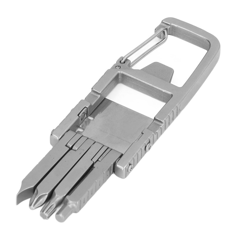 Keychain Multitool 12 in 1 Folding Multi Tool Stainless Steel