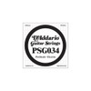 D'Addario PSG034 ProSteels Electric Guitar Single String, .034