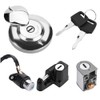 Motorcycle Ignition Switch Fuel Gas Cap Seat Lock Keys for