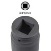 TA-VIGOR 12-Point Deep Impact Socket, 3/4-Inch Drive 30mm Metric Spindle