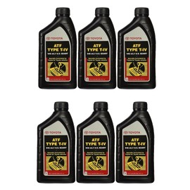 Genuine OEM Set of 6 Quarts ATF Auto Transmission Fluid T-IV For Toyota Lexus