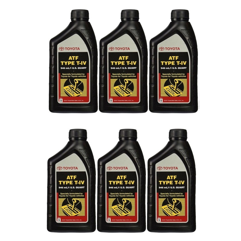 Genuine OEM Set of 6 Quarts ATF Auto Transmission Fluid