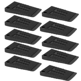 10 PCS Plastic Wedges Flexible Rubber Table Leverler Pads Plastic Wedges Waterproof Non-Slip for Furniture, Table feet, Chairs, Cabinets