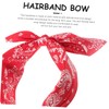 Healvian Elegant Bow Headband Set 4pcs Fashion Wide Bandana Hairband