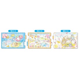 Sumikko Gurashi Pencil Fruit Vacation, 10, 15, 20 Piece Puzzle for Kids, 24-162