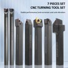 Hancaner 1/2'' 12mm Indexable Lathe Turning Tool 21Pcs Kit- 7Pcs