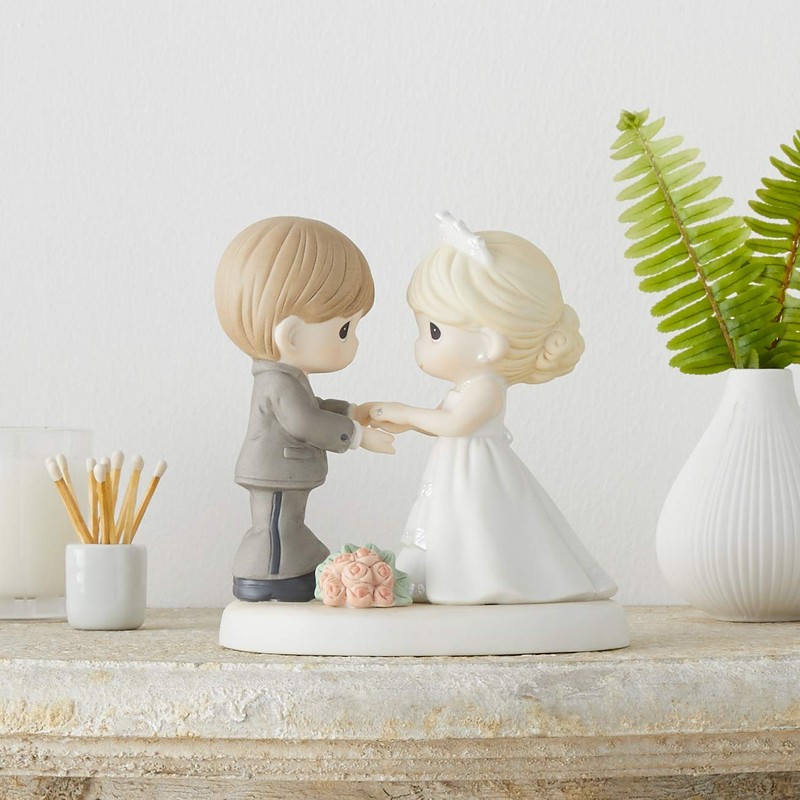 Precious Moments, From This Day Forward Bisque Porcelain Figurine, 123017
