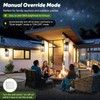 BesLowe Upgraded Motion Sensor Outdoor Wall Lights, 15” Dusk to