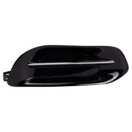 TRQ Front Right Fog Light Hole Cover Black Passenger Side Compatible with 2013-2014 Dodge Dart CH1039142 CH1039201