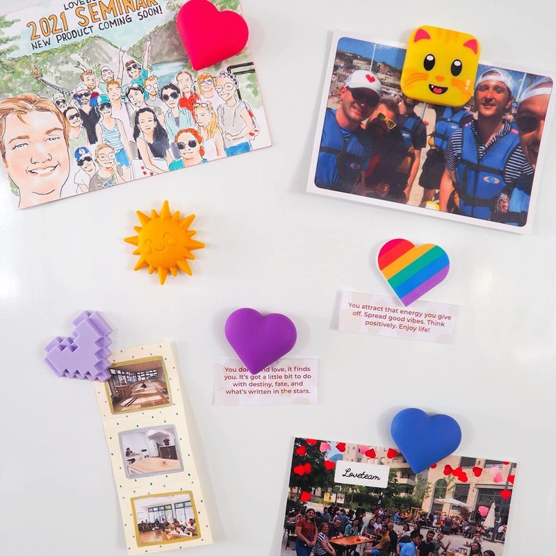 Lovebox Spinny | Magnet (Blue Tender)