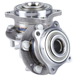 2PC 513266 Front/Rear AWD Wheel Hub Bearing Assembly Compatible with Hyundai Santa Fe 2007-2018, for Santa Fe Sport 2013-2018, for Santa Fe XL 2013-2018, for Veracruz 07-12, for Kia Sorento 11-15
