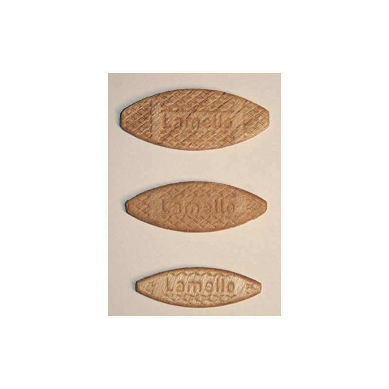 150 Original Lamello Flat Dowels 50 Pieces Each Size