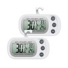 Upgraded AMIR Refrigerator Thermometer, Waterproof Mini Freezer Thermometer, Digital Thermometer