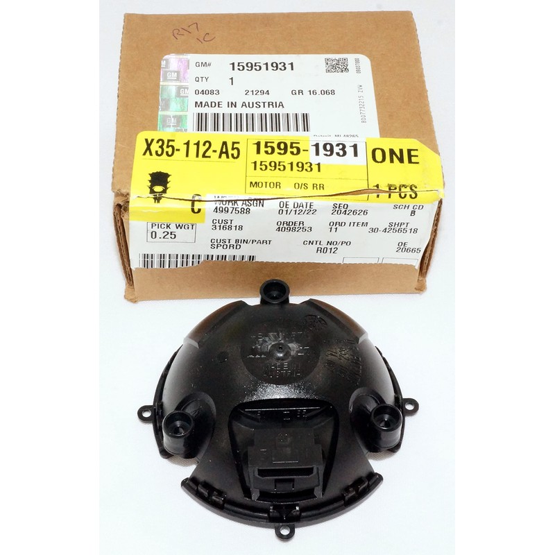 Genuine GM Actuator Part# 15951931