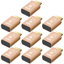 4K 120Hz hdmi Dummy Plug - Display to hdmi Adapter, Luna Display Virtual Window for Home-edid Emulator-Dummy, displayport Headless dummie dongle(HDMI-2.1port-4K-120Hz-10P)