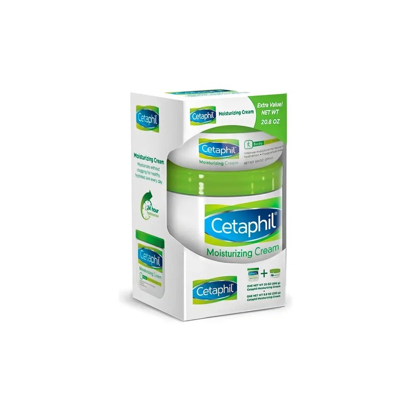 Cetaphil Paquete Crema Hidratante 566g 250g Piel Seca