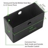 Gudwells 4" V-Groove Slide Gate Wheel With Welded Bracket Box