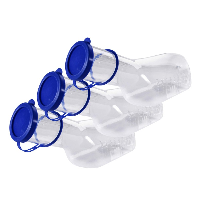 Medi-Inn Urine Bottle PC for Men Clear | 1 Litre