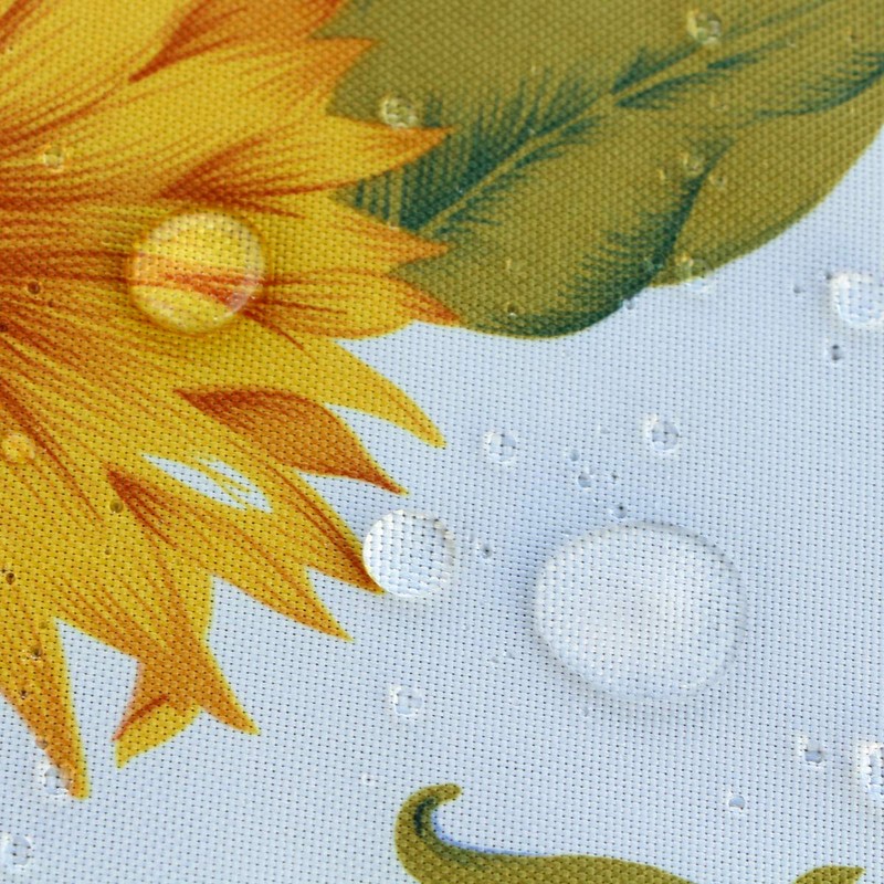 EHouseHome Outdoor Indoor 60inch SquareTablecloth with Umbrella Hole and Zipper,
