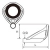 Fuji Industrial SiC Ring Titanium Top Guide KG T-KGST 4-1.0