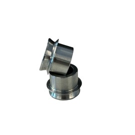 5/8" to 1/2" Bore Misalignment Spacer, Stainless Steel, Mounting Width 1.25", Rod End Heim Joint