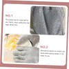 SAFIGLE Reusable Kitchen Cleaning Gloves Long Dishwashing Gloves for Safe