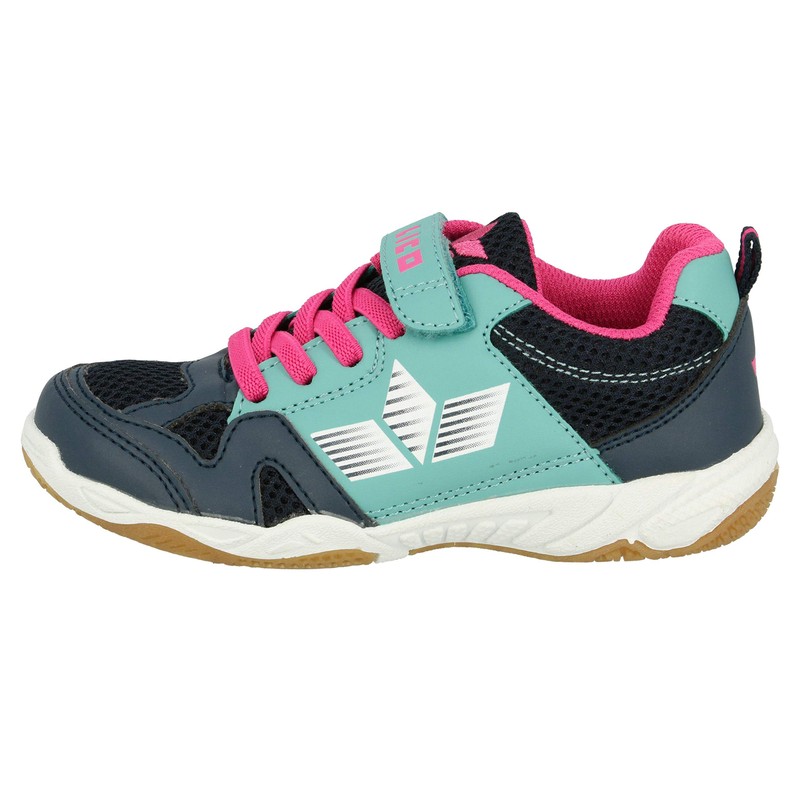 Lico Unisex Children's Sport Vs Indoor Trainers, Navy Turquoise Pink